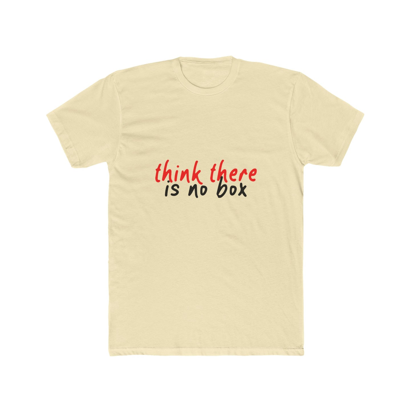 Think There Handwritten Unisex Cotton Tee - snazzymerch