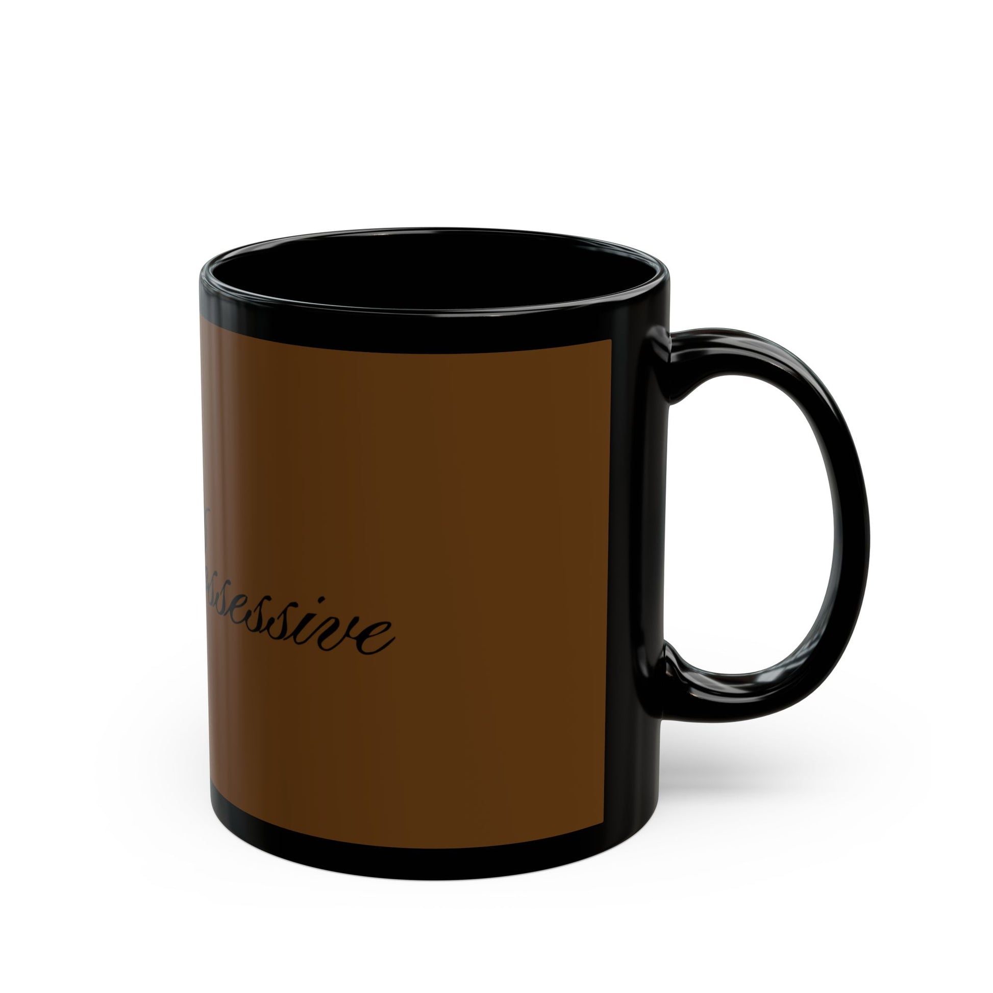 Minimalist Monochrome Black Mug (11oz, 15oz) - snazzymerch