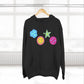 Lucky Star & Clover Patch Three-Panel Fleece Hoodie - snazzymerch