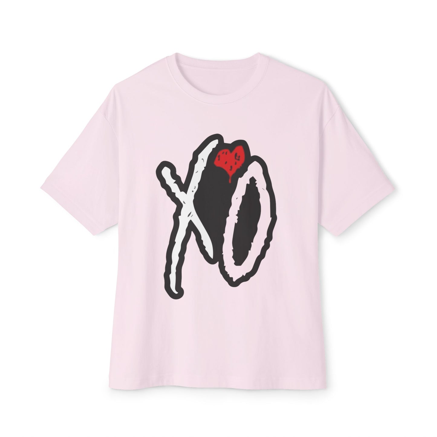Heart & Shadows Unisex Oversized Boxy Tee - snazzymerch
