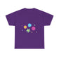 Color Pop Charm Patch Unisex Heavy Cotton Tee - snazzymerch