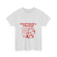 Fierce Femme in Red Unisex Heavy cotton tee Printify