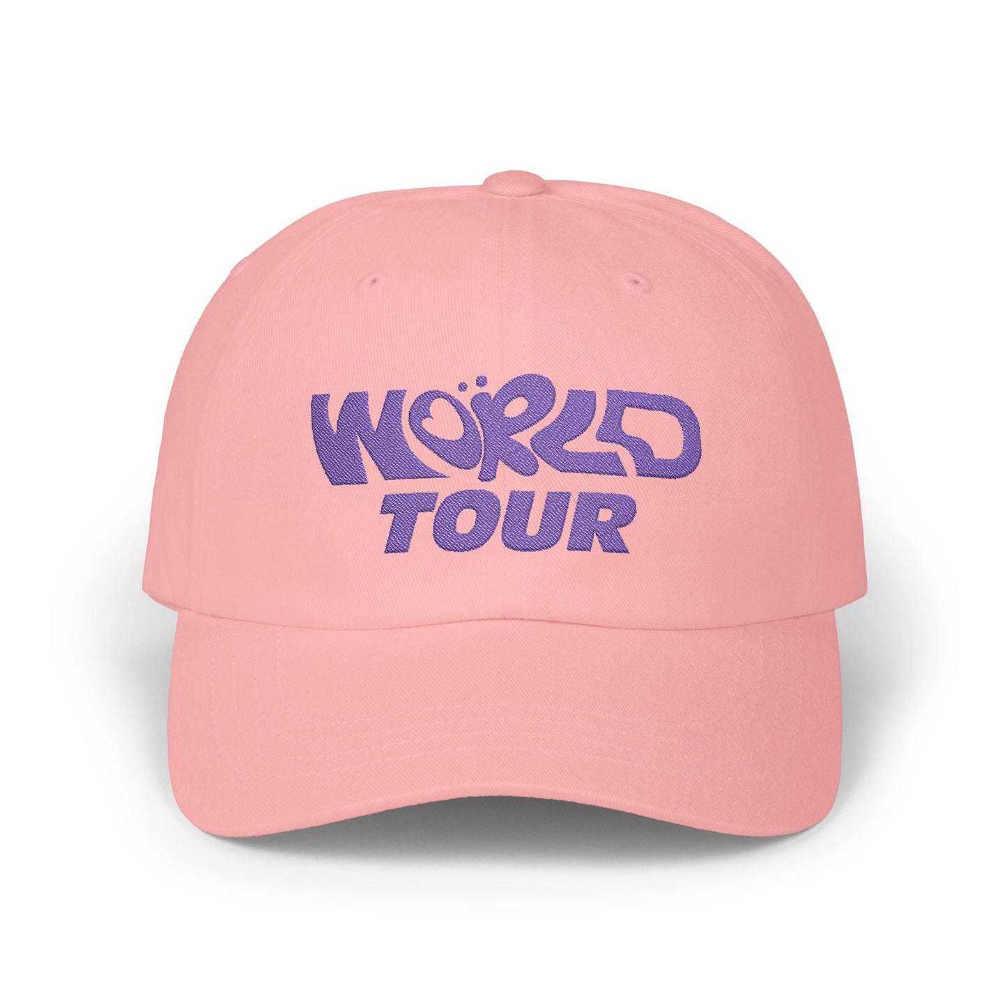 World Tour Bubble Letter Classic Dad Cap Printify