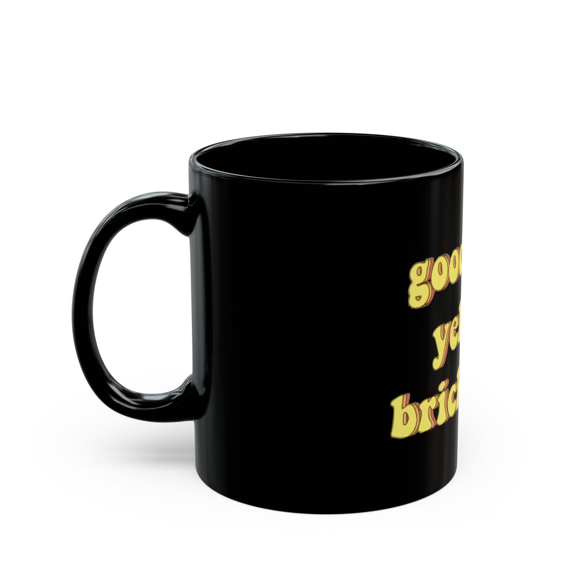 Goodbye, Yellow Brick Road Black Mug (11oz, 15oz) - snazzymerch