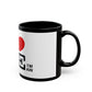 Clean Block Black Mug (11oz, 15oz) - snazzymerch