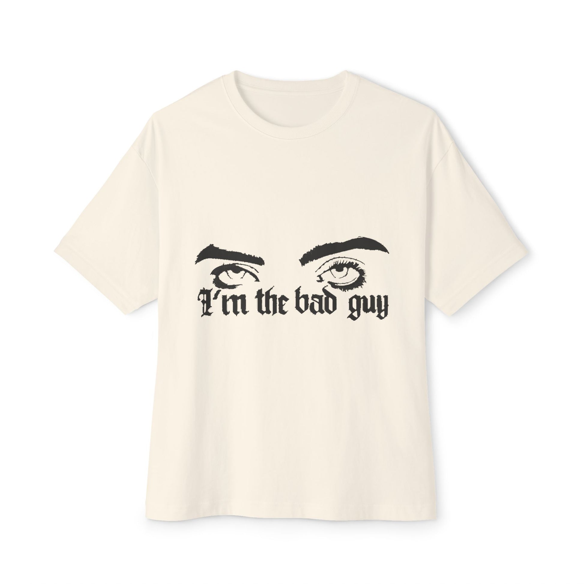 Billie Eilish Inspired Oversized T-Shirt – Eyes & Shadows Gothic Edition Printify