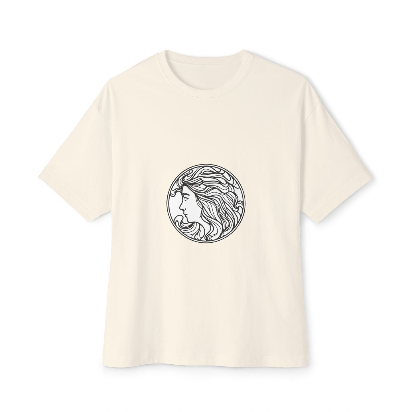 Muse Silhouette Unisex Oversized Boxy Tee - snazzymerch