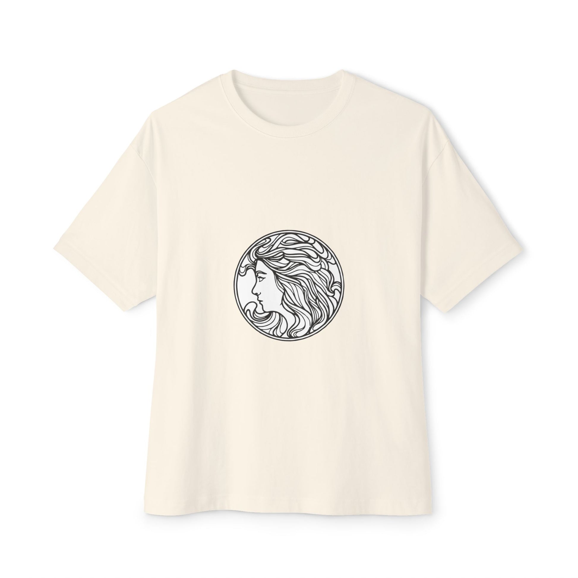 Muse Silhouette Unisex Oversized Boxy Tee - snazzymerch