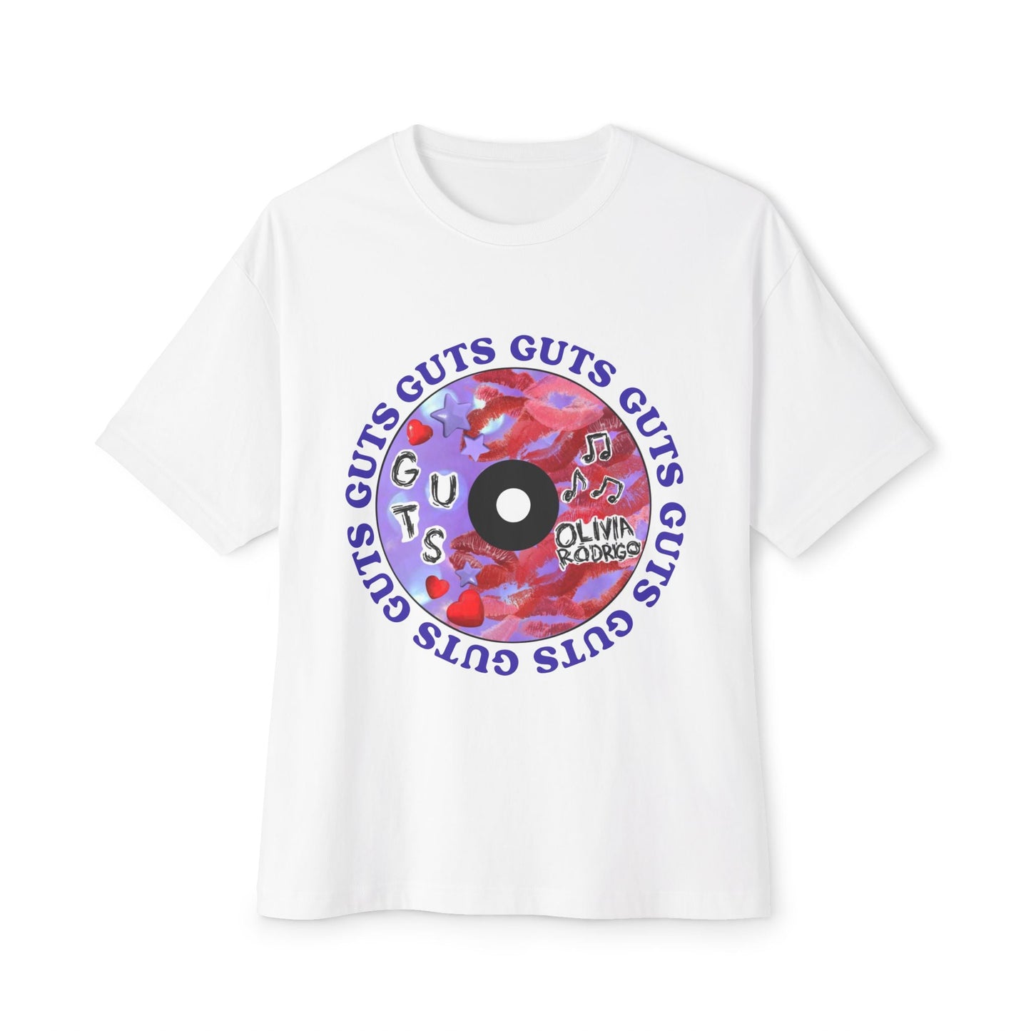 Guts Album Art CD-Oversized Tee Printify