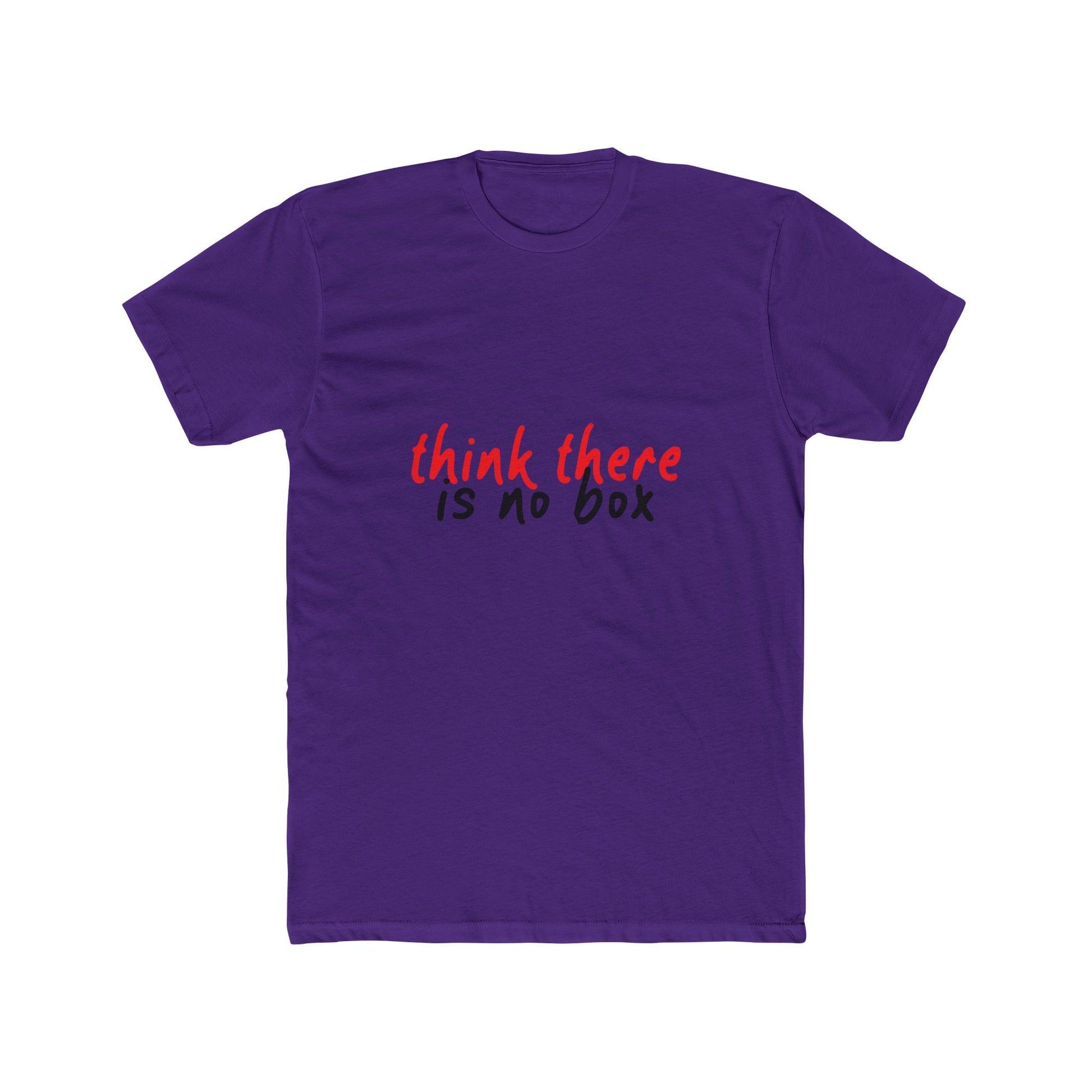 Think There Handwritten Unisex Cotton Tee - snazzymerch
