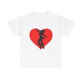 Heart & Cowgirl Unisex Heavy Cotton Tee - snazzymerch