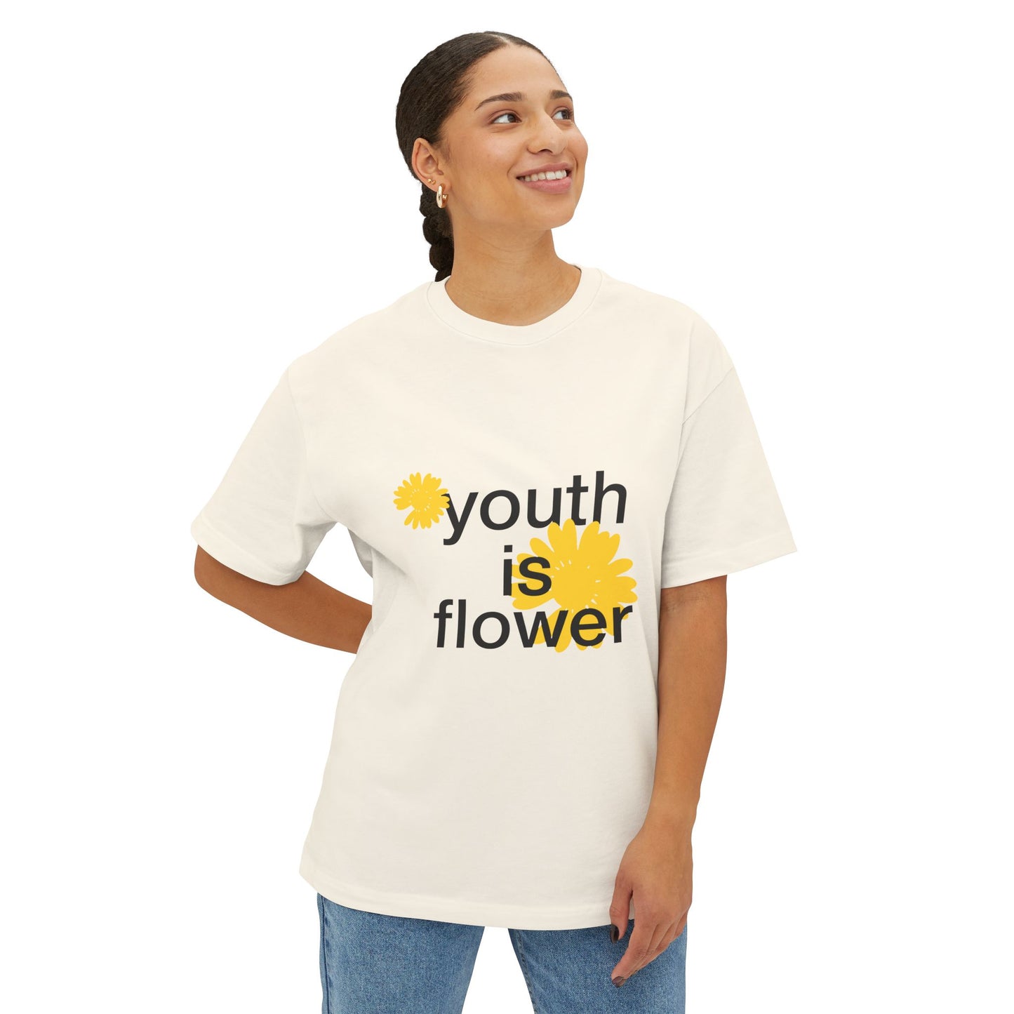 Rebel Spark Unisex Oversized Boxy Tee - snazzymerch