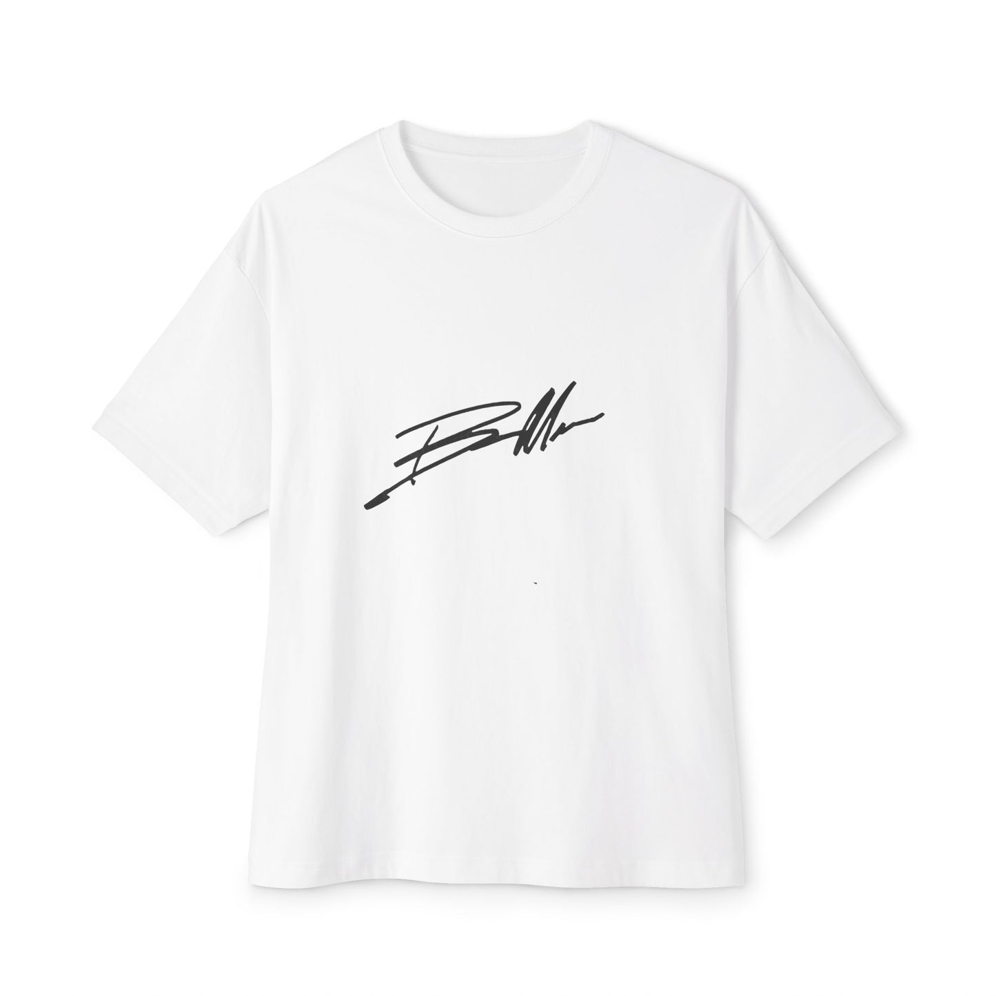 Midnight Autograph Unisex Oversized Boxy Tee Printify