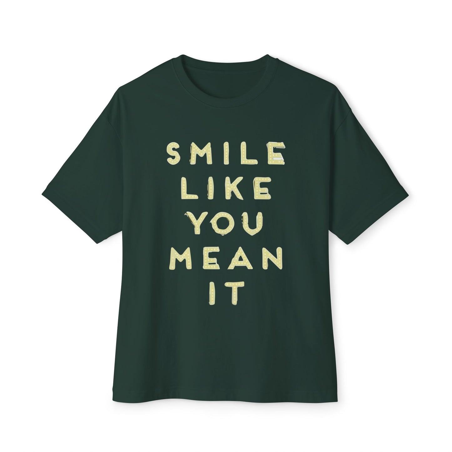 Glow-Inspired Quote Unisex Oversized Boxy Tee - snazzymerch