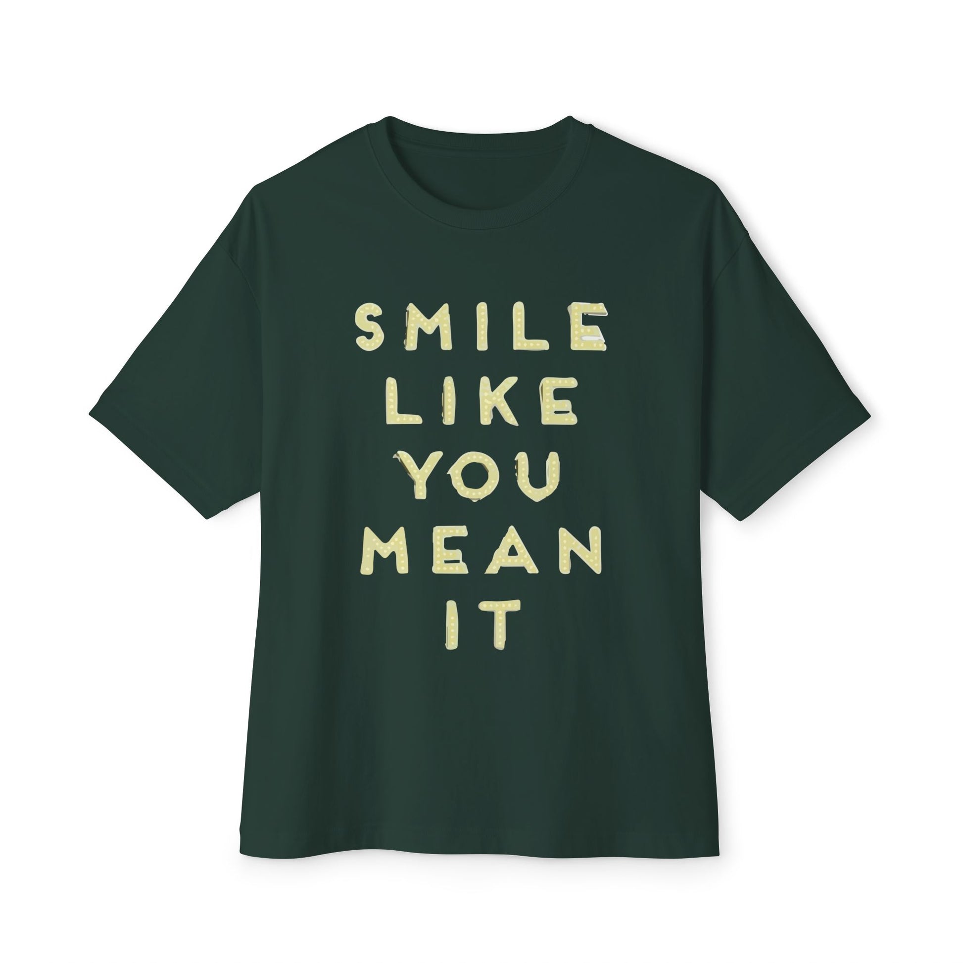 Glow-Inspired Quote Unisex Oversized Boxy Tee - snazzymerch