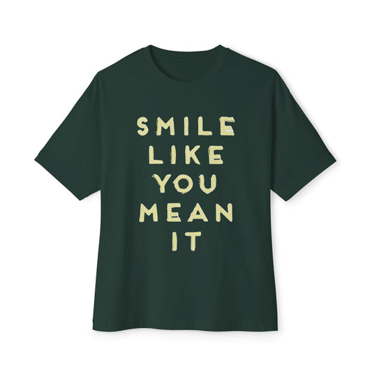 Glow-Inspired Quote Unisex Oversized Boxy Tee - snazzymerch