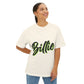 Billie Eilish Inspired Oversized T-Shirt – Electric Script Vibes Edition Printify