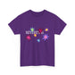 Rainbow Spark Burst Unisex Heavy Cotton Tee - snazzymerch
