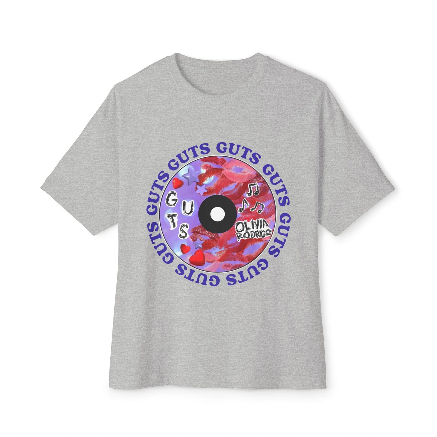 Guts Album Art CD-Oversized Tee Printify