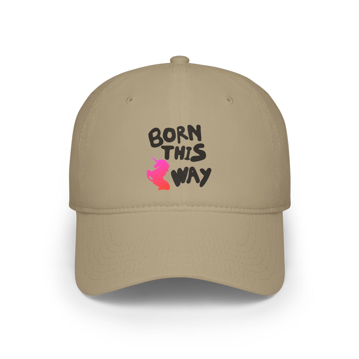 Born This Way Unicorn Baseball Cap Printify