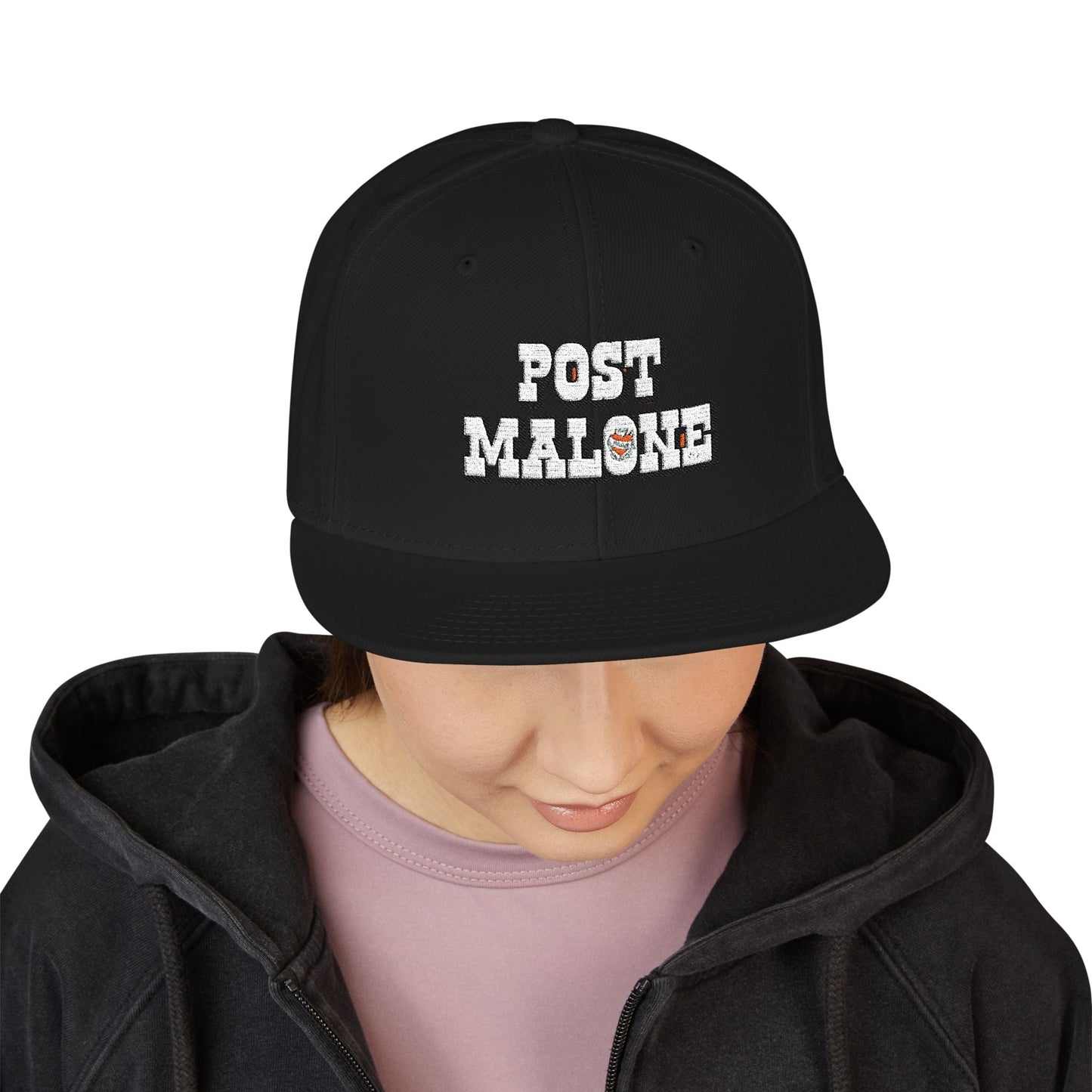 Snapback (Embroidery) – Post Malone Bold Design Printify