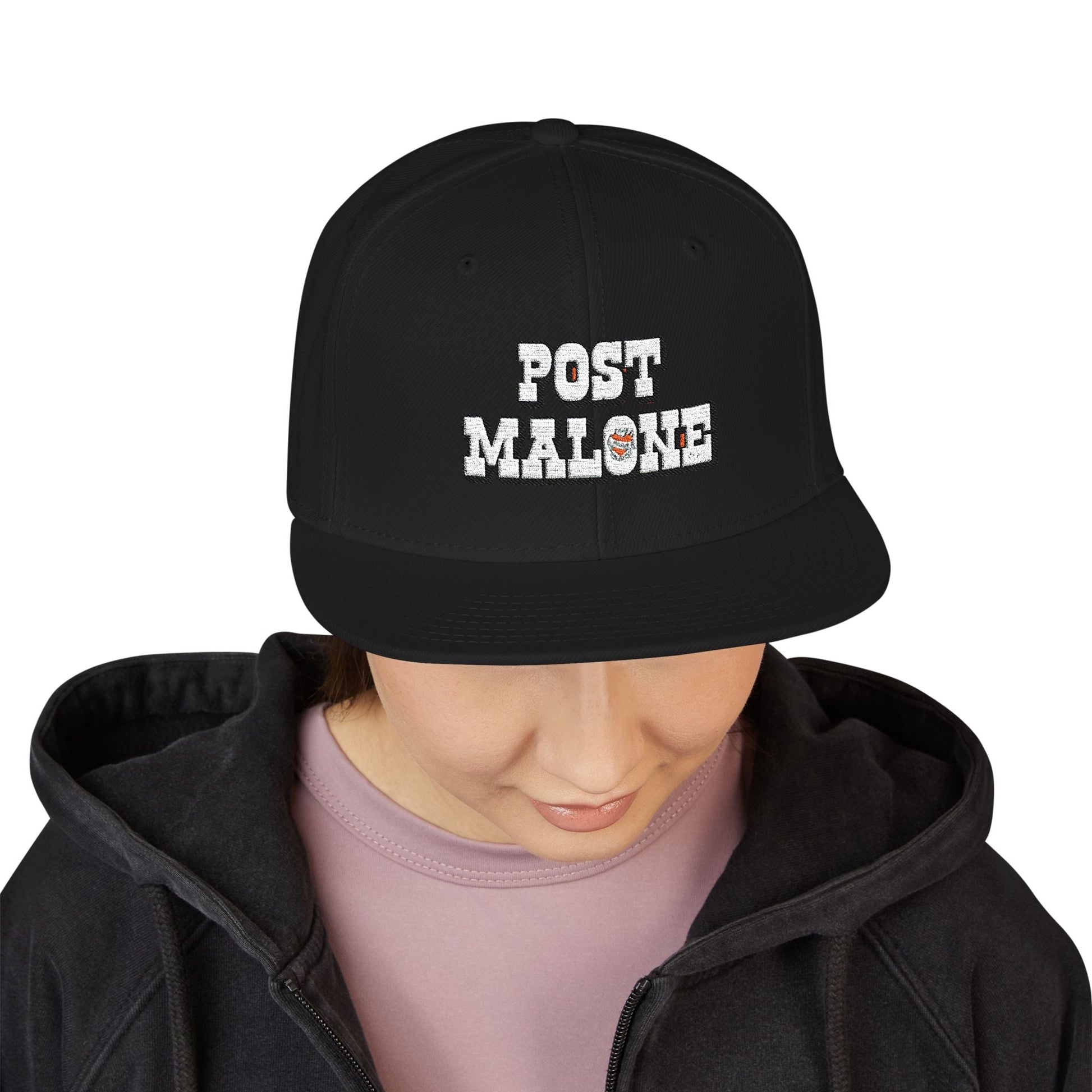 Snapback (Embroidery) – Post Malone Bold Design Printify