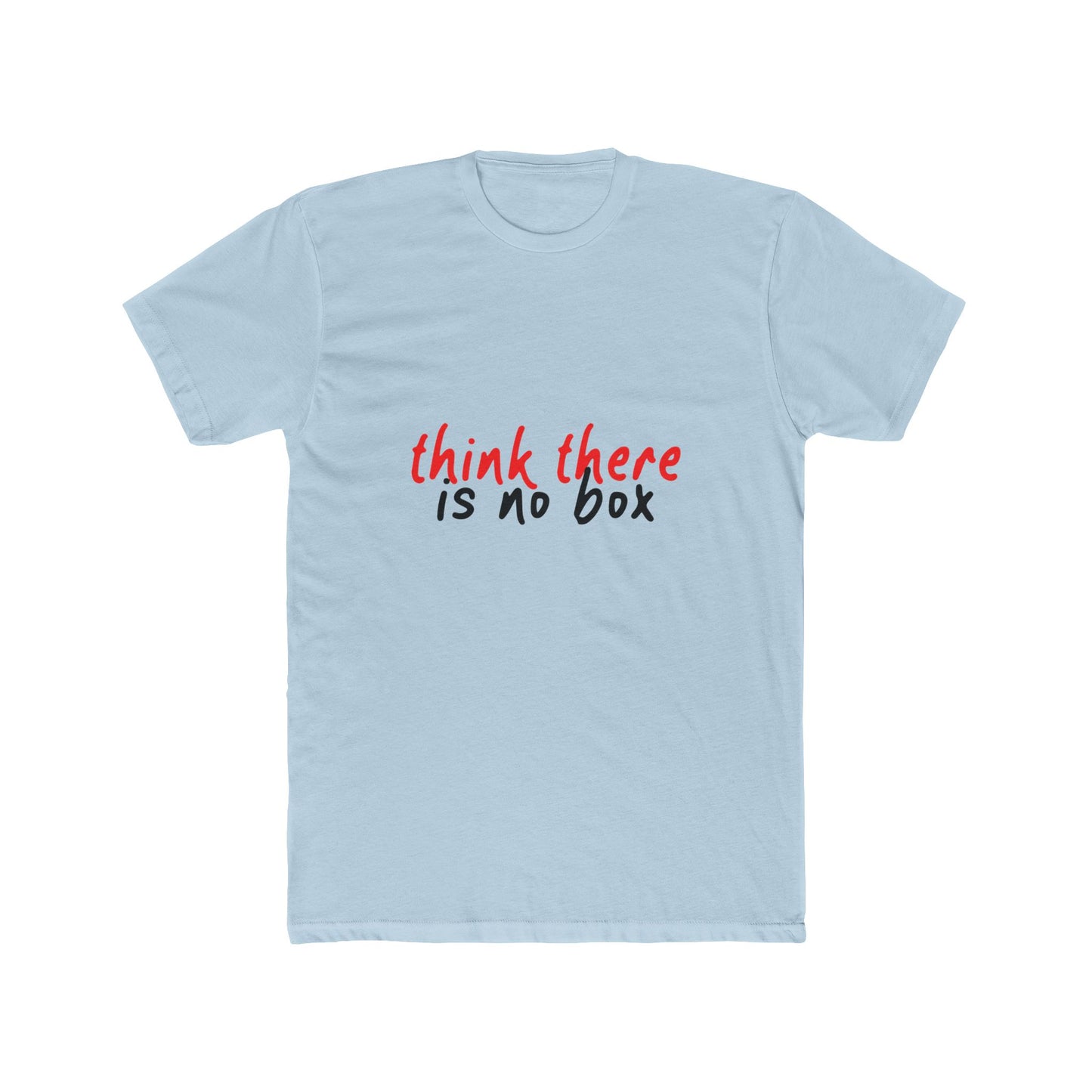 Think There Handwritten Unisex Cotton Tee - snazzymerch
