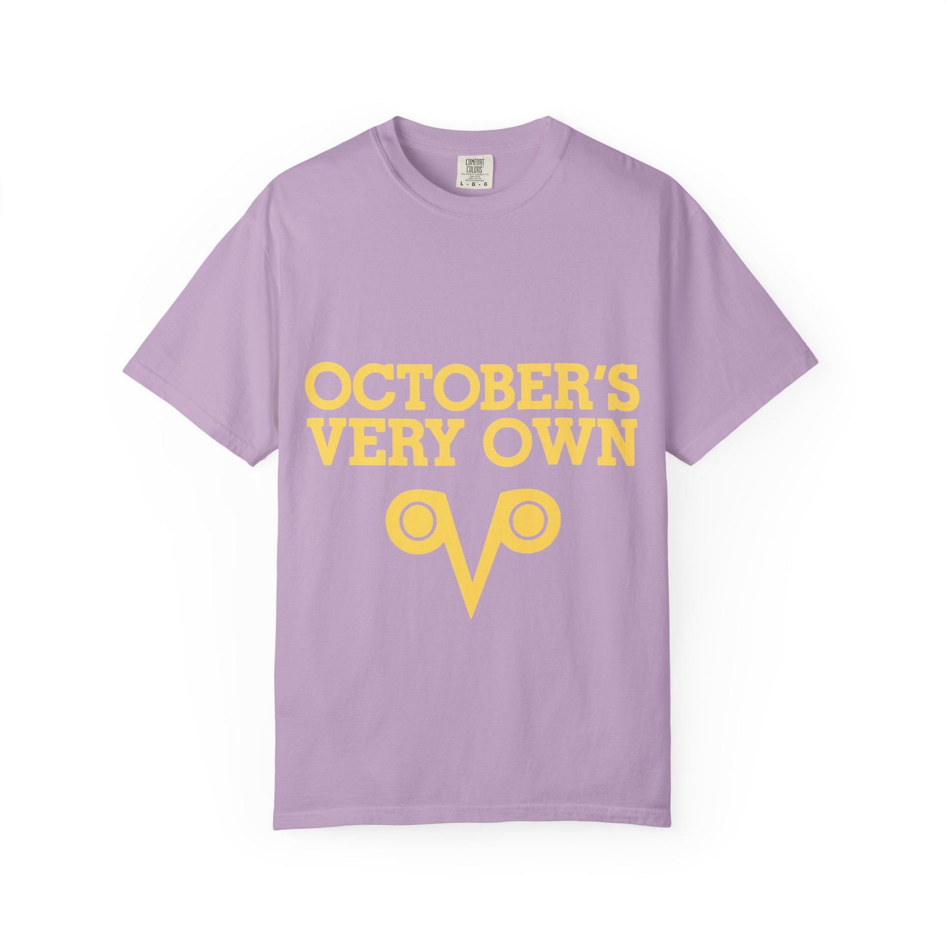 October’s Very Own Bold Logo Dyed Tshirt Printify