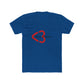 Minimal Heart Icon Unisex Cotton Tee - snazzymerch