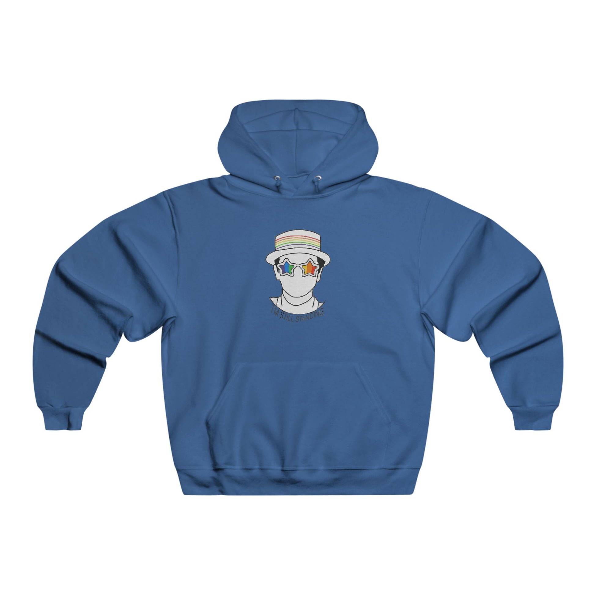I’m Still Standing Men's NUBLEND® Hooded Sweatshirt - snazzymerch