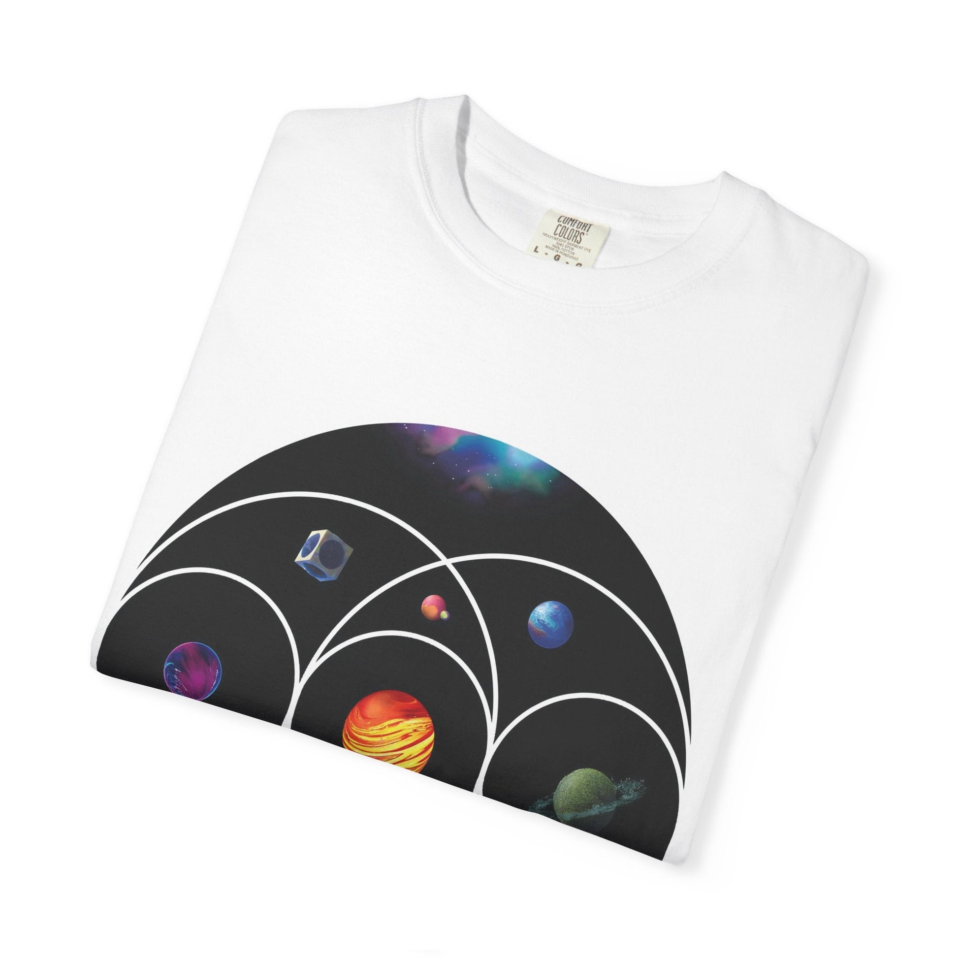 Unisex Garment-Dyed T-Shirt Inspired by Coldplay’s Illustration Concept Printify