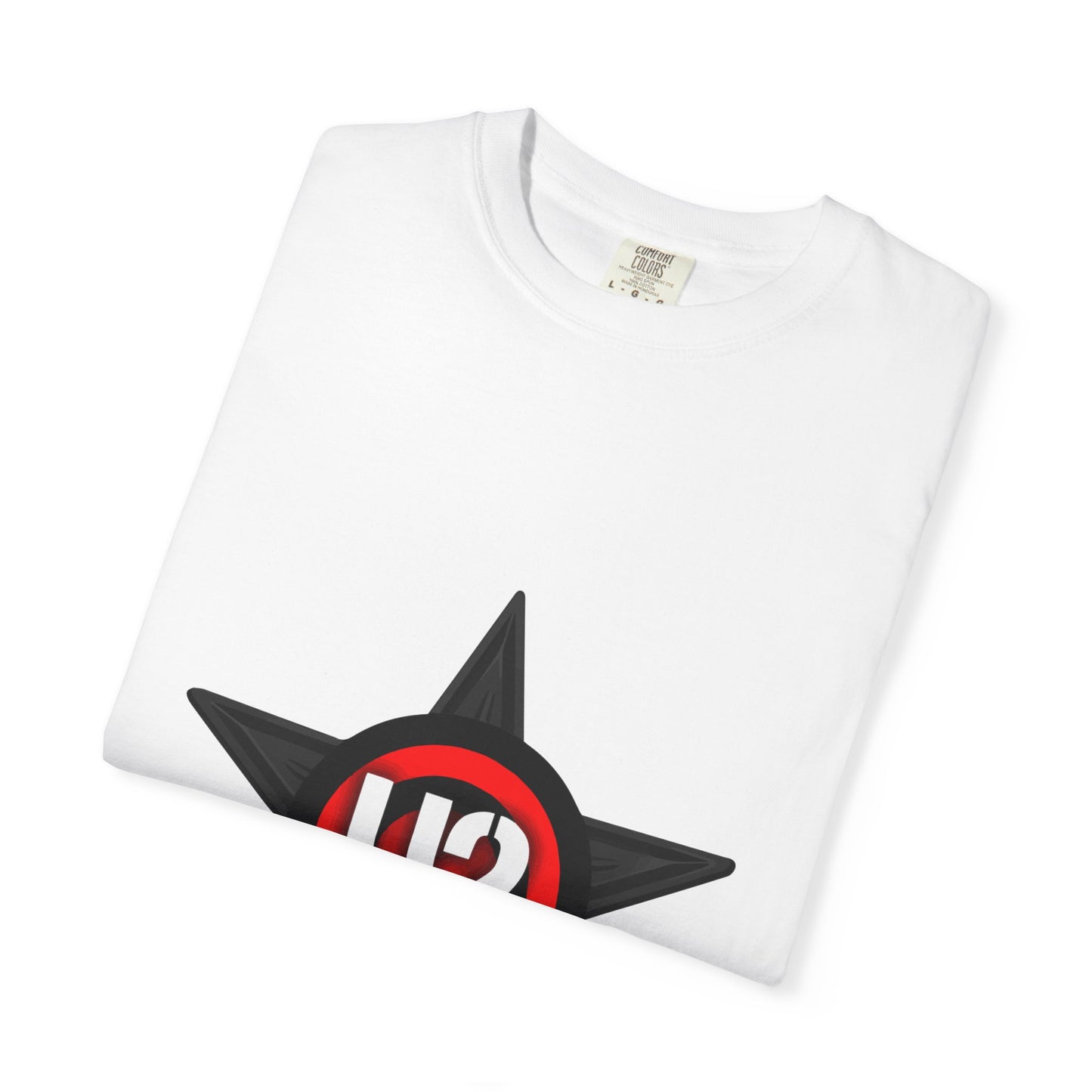 Retro Star Emblem Unisex Garment-Dyed T-shirt - snazzymerch