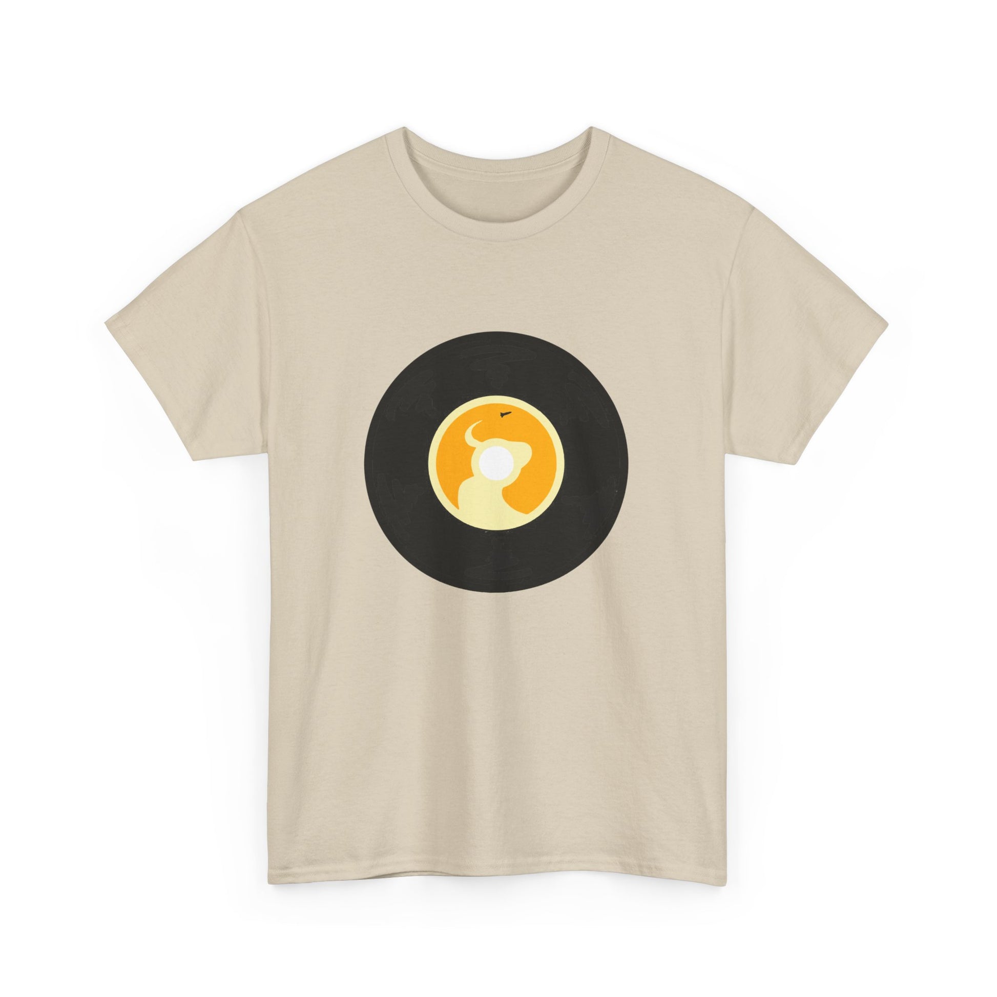 Crypto Rodeo Round Unisex Heavy cotton Tee Printify