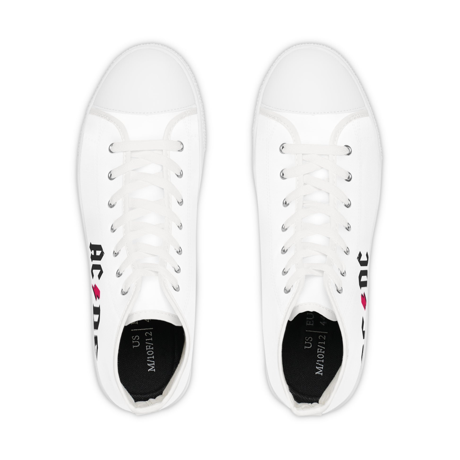 Bold Lightning Rock Graphic Top sneaker Printify