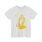 6 God Prayer Hands Heavy Cotton Tee Printify