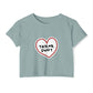 Heartbeats & Midnights Women's Festival Crop Top - snazzymerch