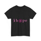 Pink Hope Smile Unisex Heavy Cotton Tee - snazzymerch