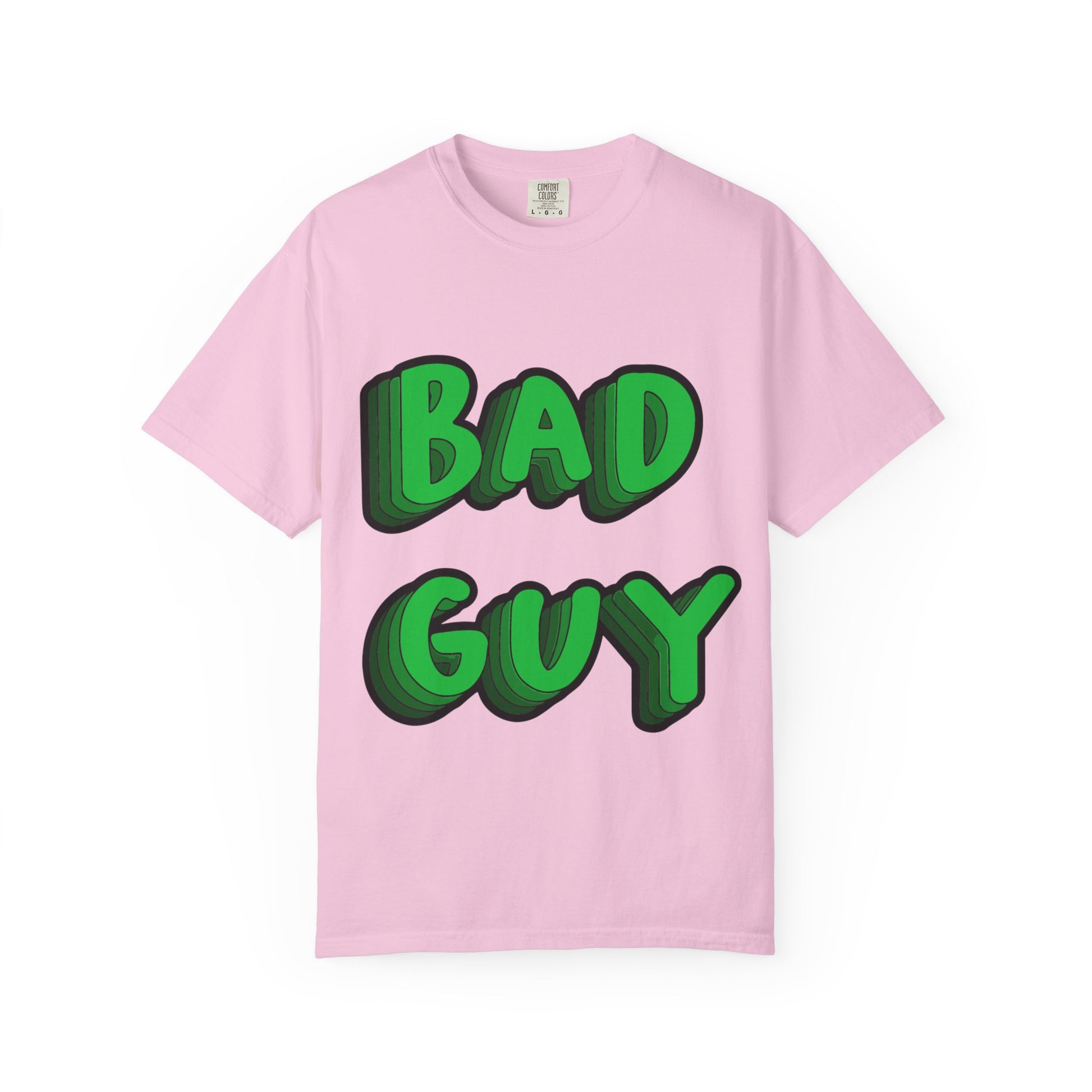 Billie Eilish Inspired Dyed T-shirt – Bold 3D Bad Mood Edition Printify