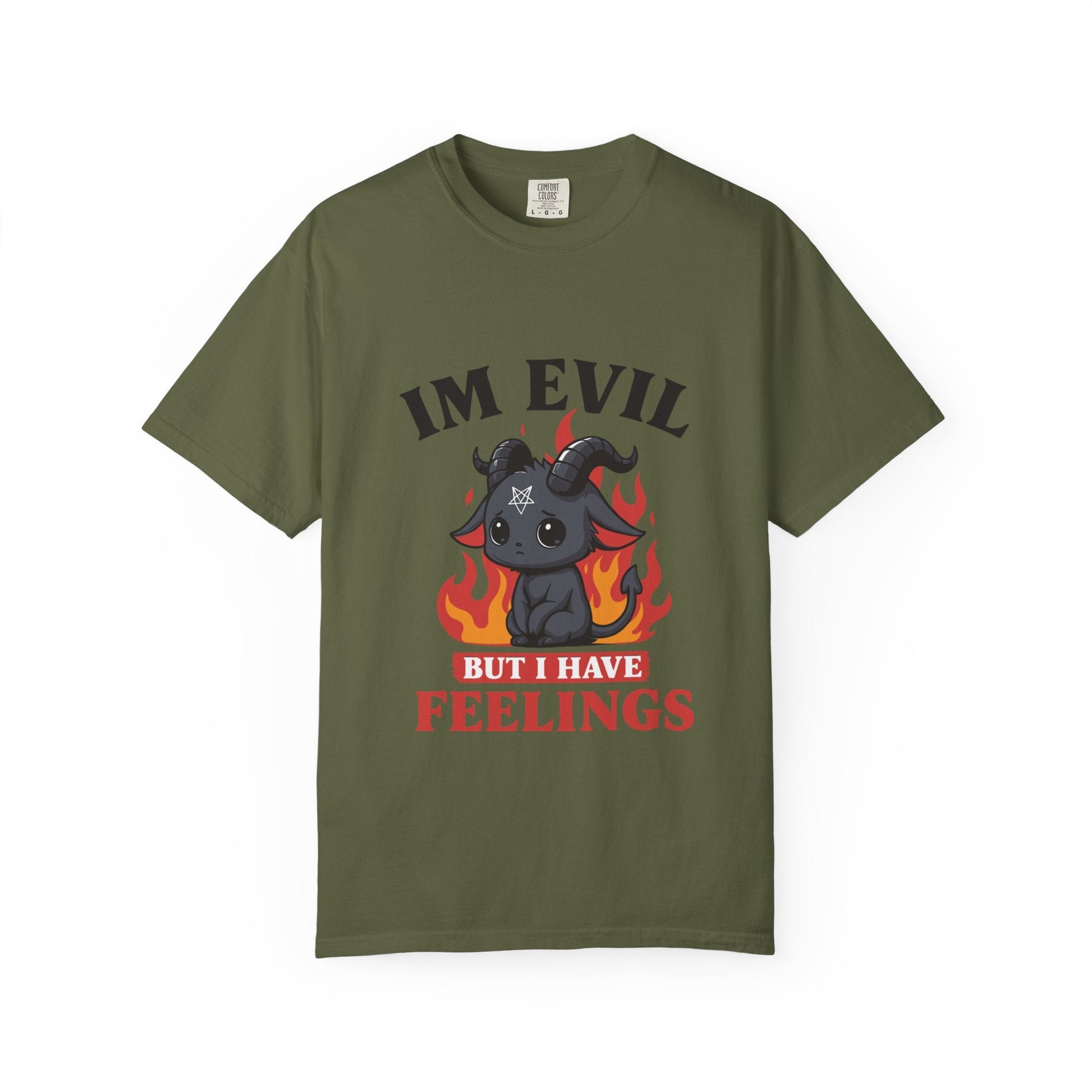 Dyed T-shirt – Snazzy Evil Edition Printify