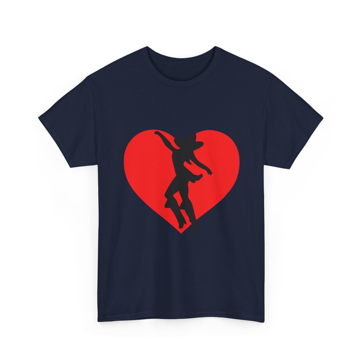 Heart & Cowgirl Unisex Heavy Cotton Tee - snazzymerch