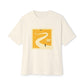 Sunset Trail Vibes Unisex Oversized Boxy Tee Printify