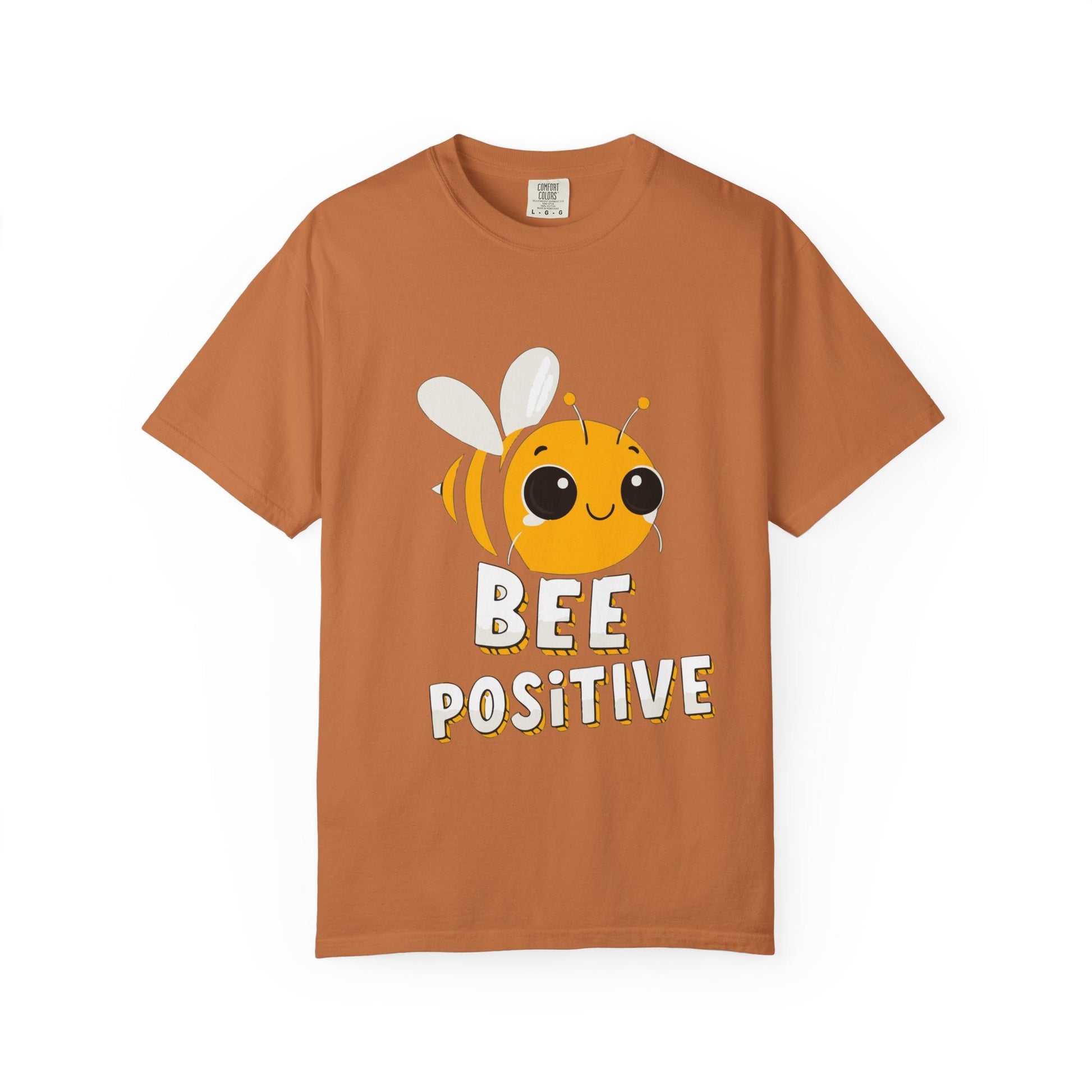 Dyed T-shirt – Snazzy Bee positive Edition Printify