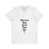 Tour-Inspired Circle Unisex Jersey Short Sleeve V-Neck Tee - snazzymerch