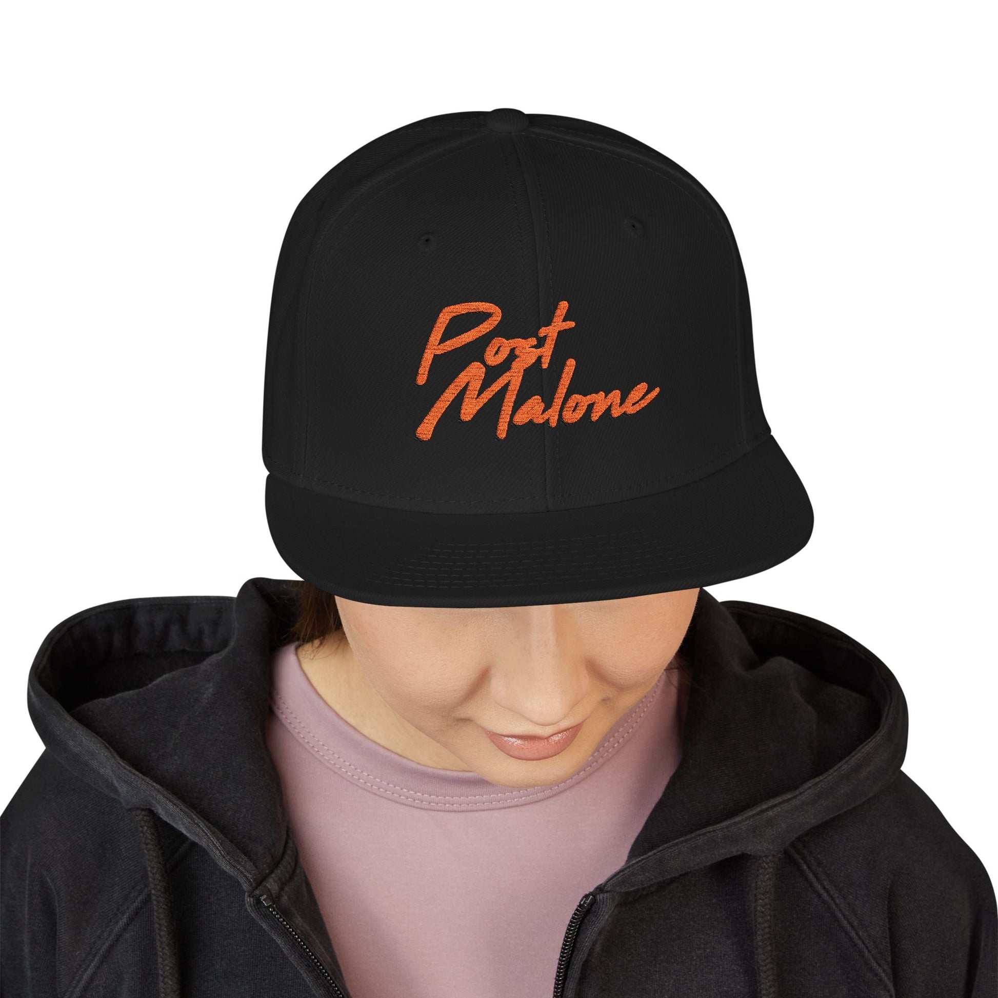 Snapback (Embroidery) – Post Malone Name Design Printify