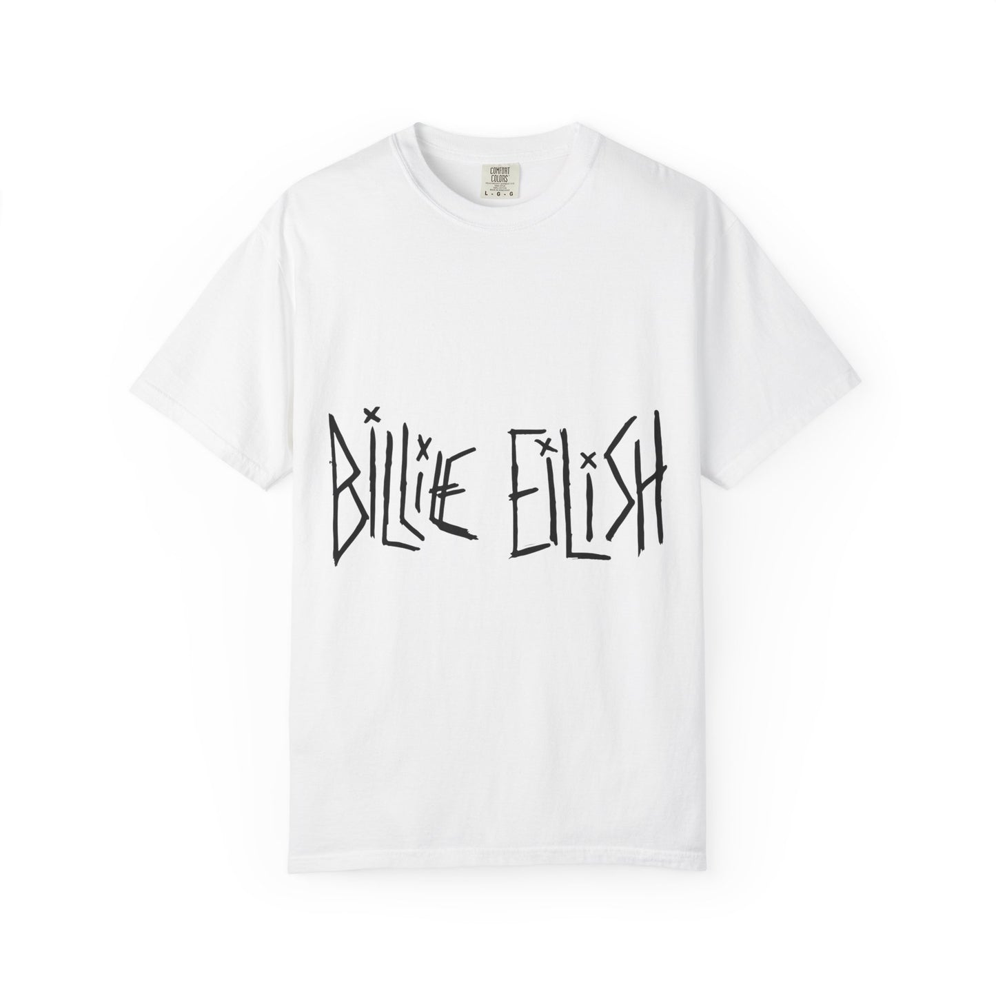 Billie Eilish Inspired Dyed T-shirt – Twisted Ink Font Edition Printify