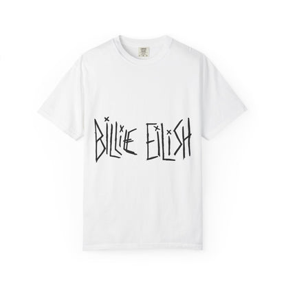 Billie Eilish Inspired Dyed T-shirt – Twisted Ink Font Edition Printify