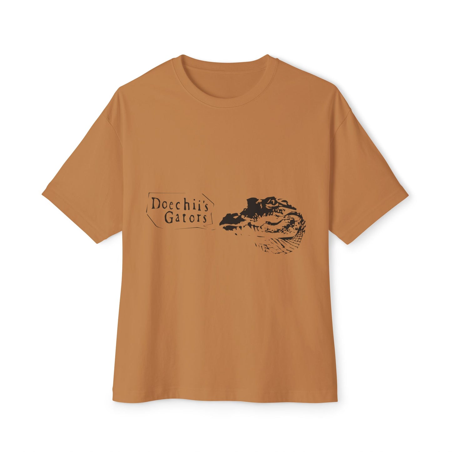 Text Graphic Unisex Oversized Boxy Tee - snazzymerch