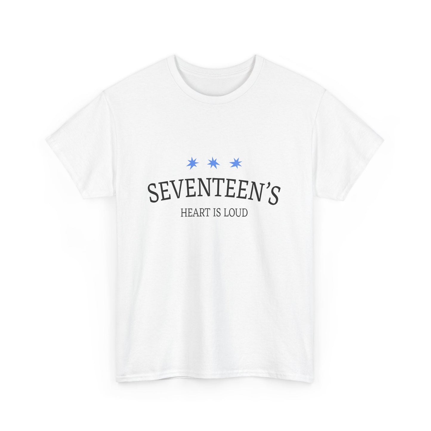 Blue Star Cluster Unisex Heavy Cotton Tee - snazzymerch