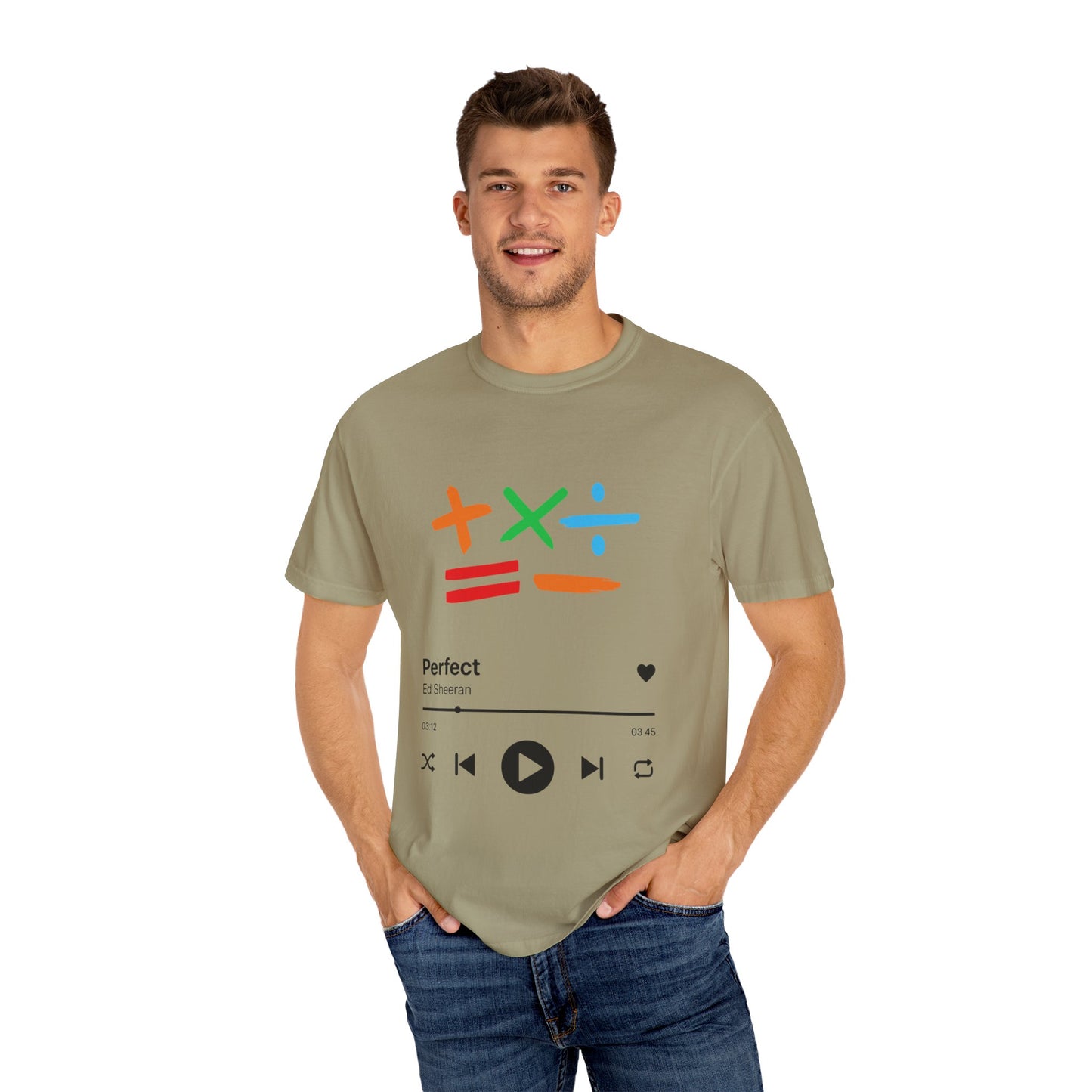 Ed Sheeran Music Edition Dyed T-Shirt | SnazzyMerch