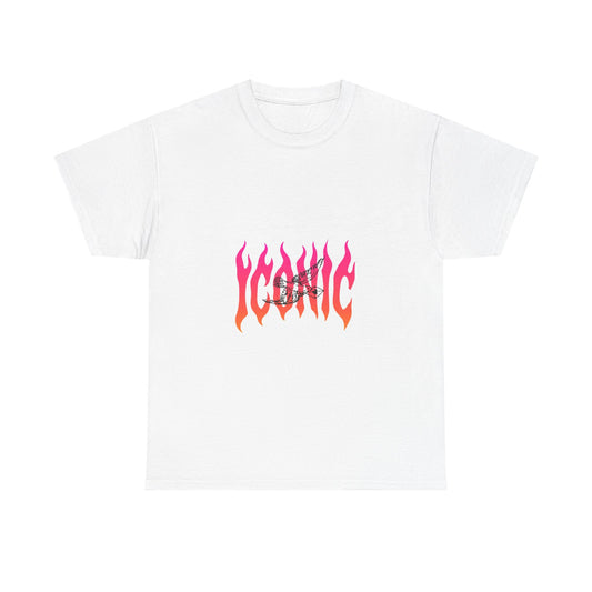 Flame Flight Iconic Unisex Heavy cotton tee Printify